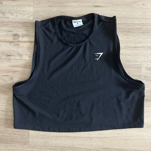 Gymshark Cropped Muscle Tank - Picture 2 of 7